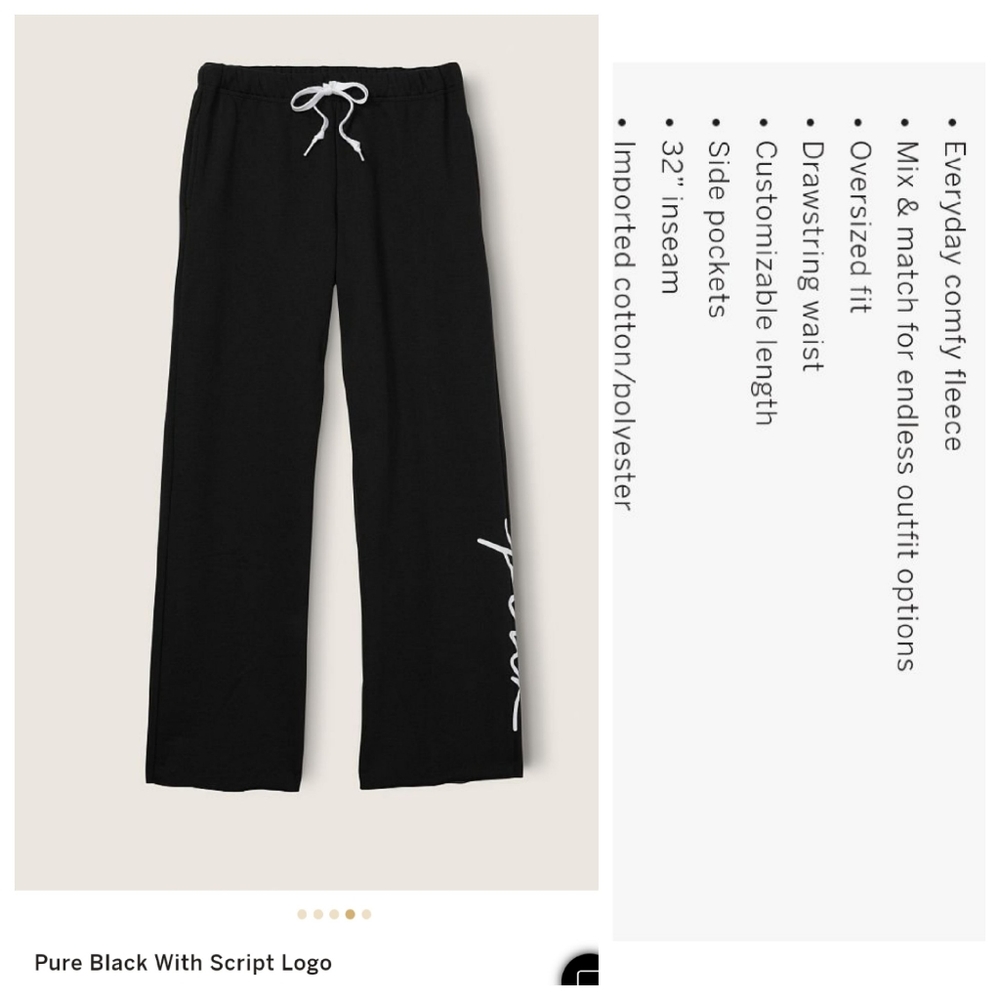 Victoria secret pink everyday lounge heritage pant